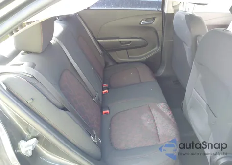 2017 Chevrolet Sonic Lt Auto из США, поврежденный, VIN 1G1JD5SH2H4162038